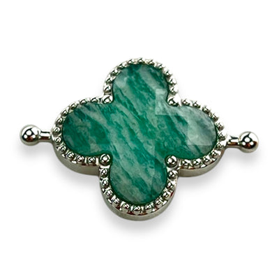 Amazonite Quatrefoil Crystal Element