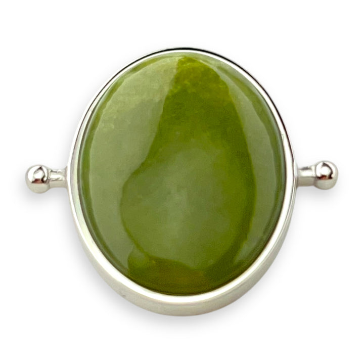 Peridot Oval Crystal Element