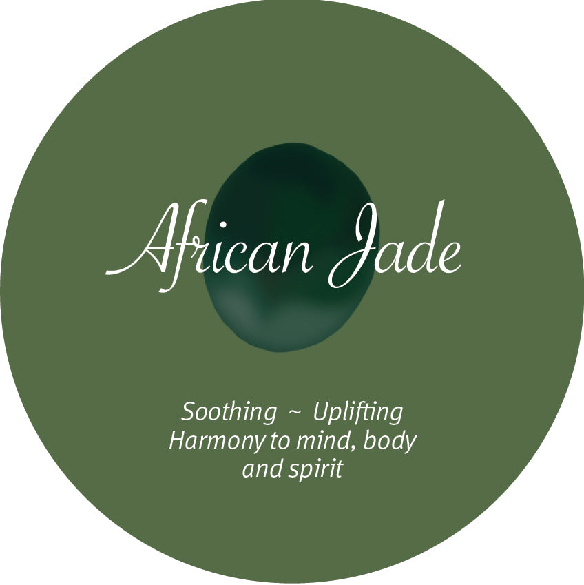African Jade Crystal Fidget Ring
