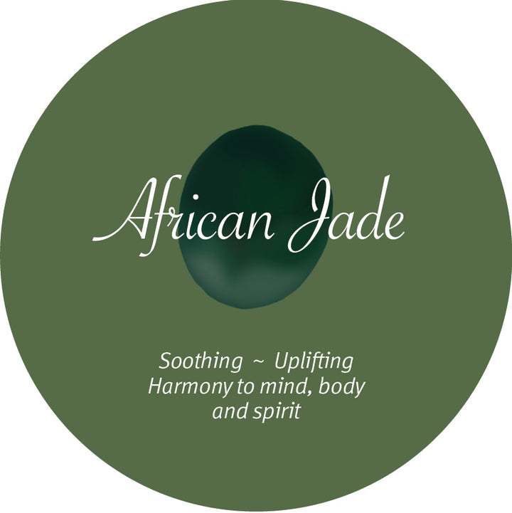 African Jade Crystal Fidget Ring