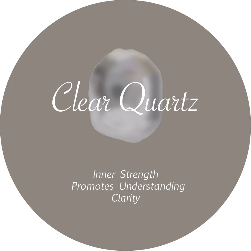Clear Quartz Crystal Fidget Ring