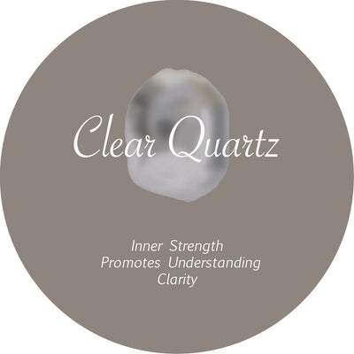 Clear Quartz Crystal Fidget Ring