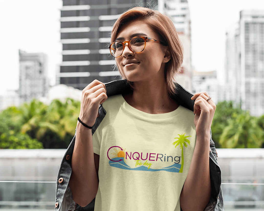 Beach CONQUERing the Day Unisex T-Shirt