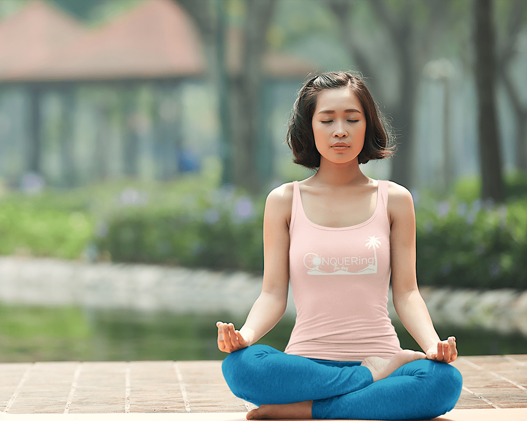 Beach CONQUERing the Day Women's Tank Top