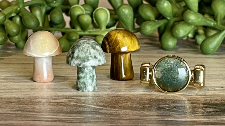 Mini Crystal Mushroom 3-Pack