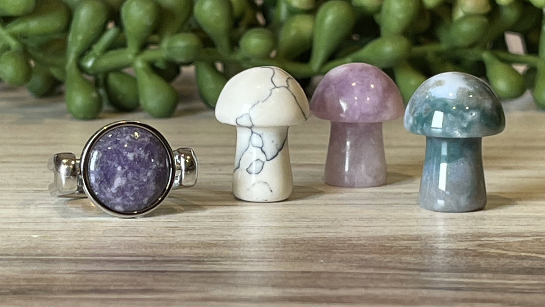 Mini Crystal Mushroom 3-Pack