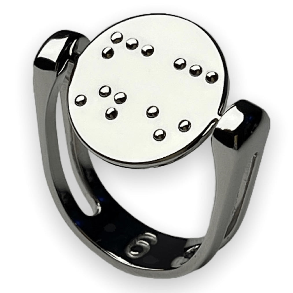Braille Fidget Ring