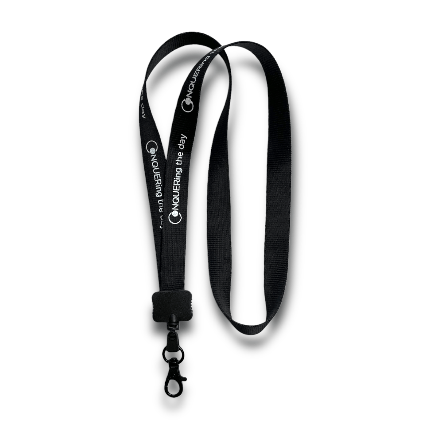 "CONQUERing the day" Lanyard