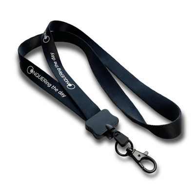 "CONQUERing the day" Lanyard