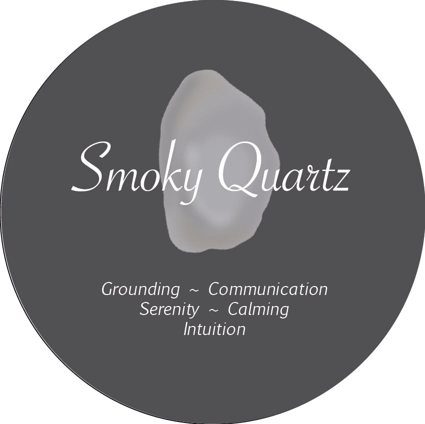 Smoky Quartz Crystal Fidget Ring