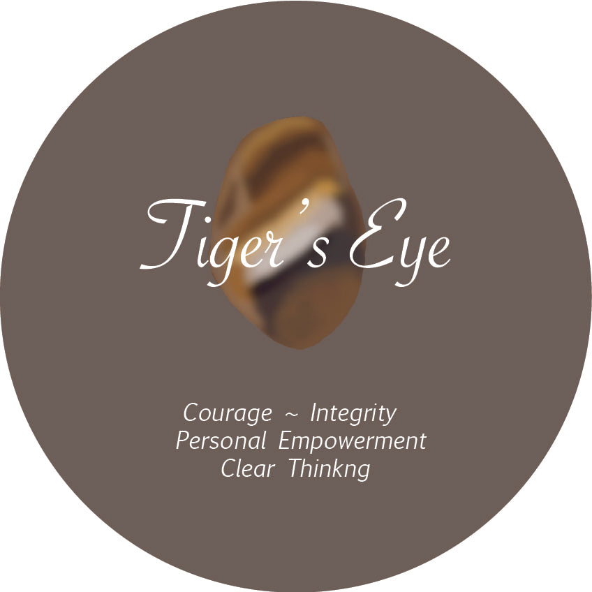 Tiger's Eye Crystal Fidget Ring