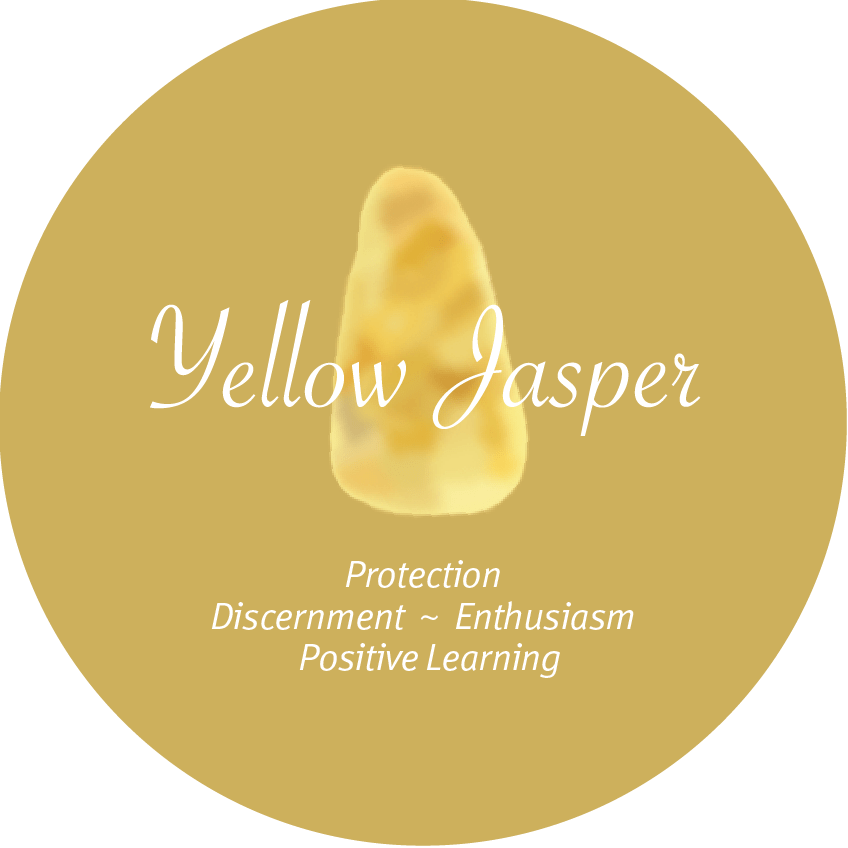 Yellow Jasper Crystal Spinner