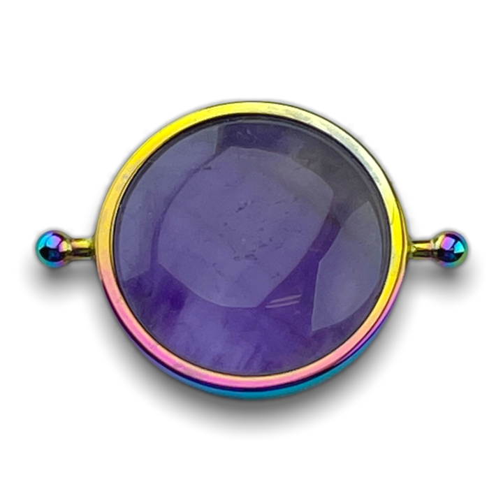Amethyst Round Crystal Element