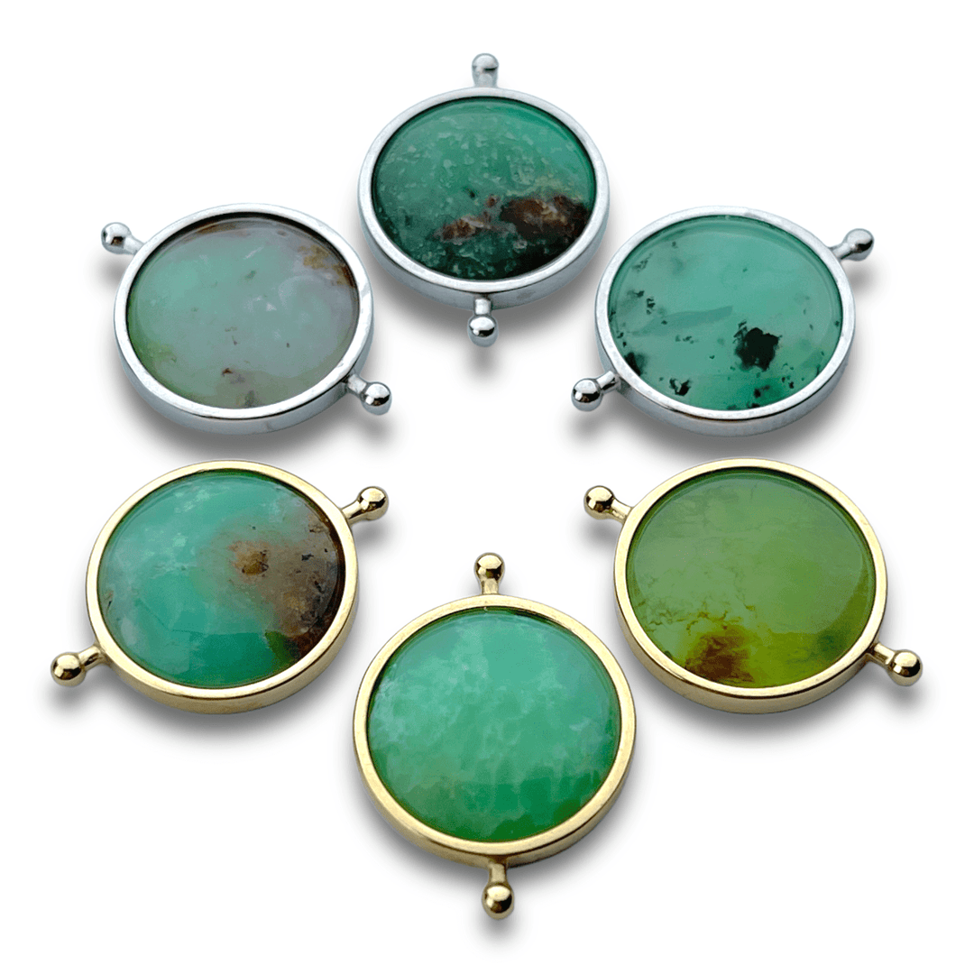Chrysoprase Round Crystal Element