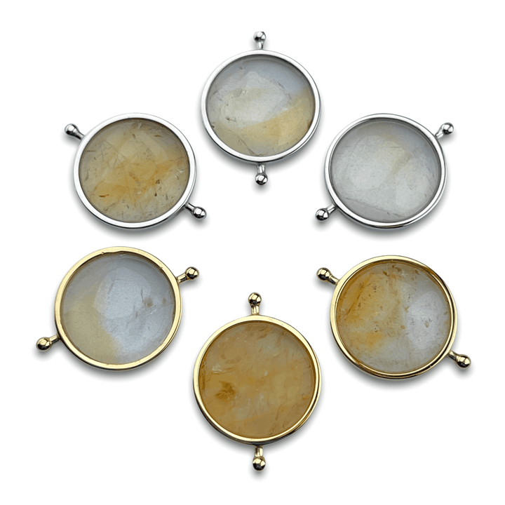 Citrine Round Crystal Element