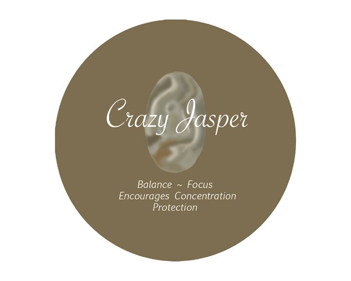 Crazy Jasper TwinPoint™ Crystal Element