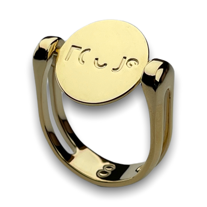 FOCUS Spin-to-reveal Interchangeable Fidget Ring