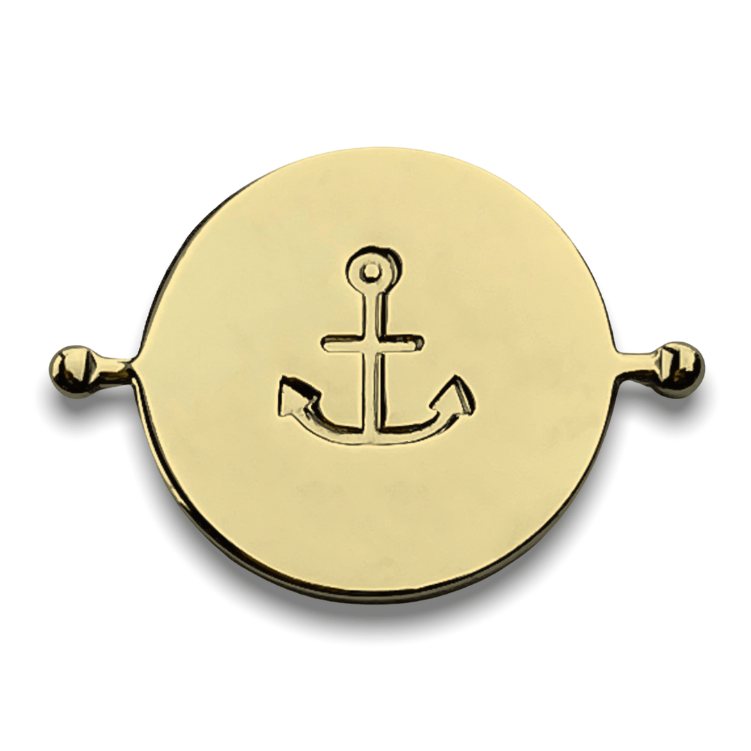 Wave & Anchor Symbol Element