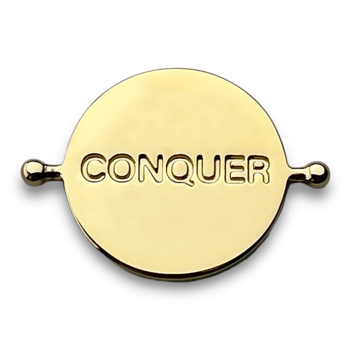 Braille CONQUER Element (feel to reveal)