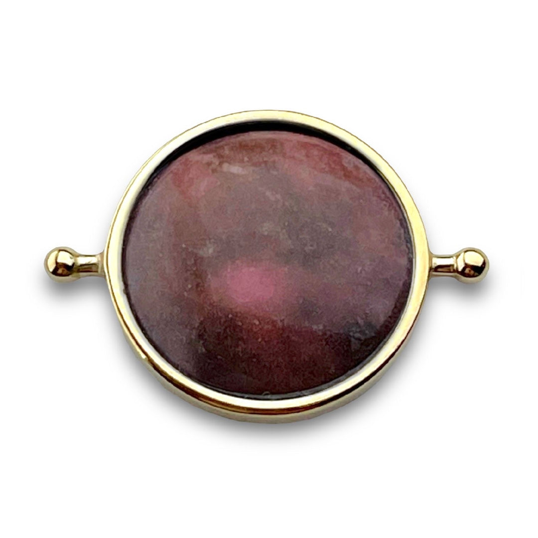 Rhodonite Round Crystal Element