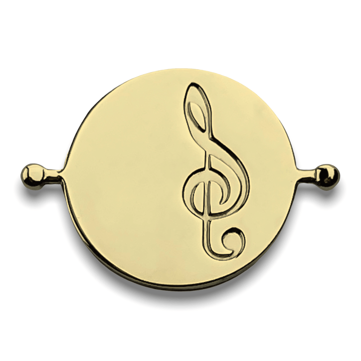 Music Clef Heart Symbol Element (spin to combine)