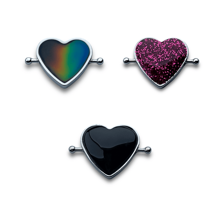 Heart-Shaped "Sampler" 3 Element Set