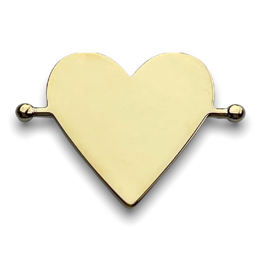Heart-Shaped Solid Spinner