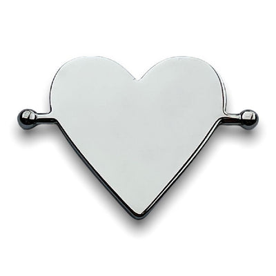 Heart-Shaped Solid Spinner