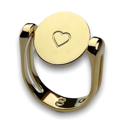 Heart Symbol Interchangeable Fidget Ring