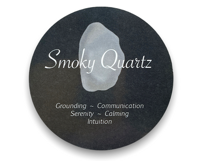 Smoky Quartz Round Crystal Element