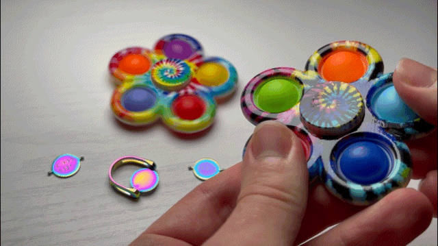 Pop-it Fidget Spinner