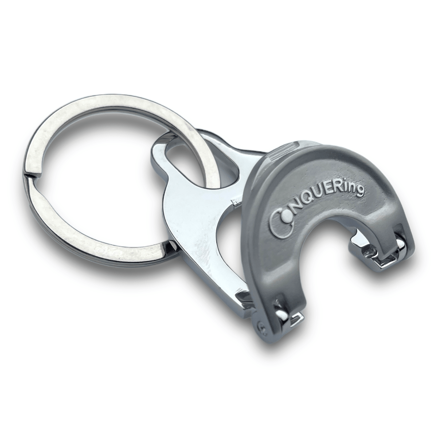 CONQUERing Fidget Keychain - Symbol