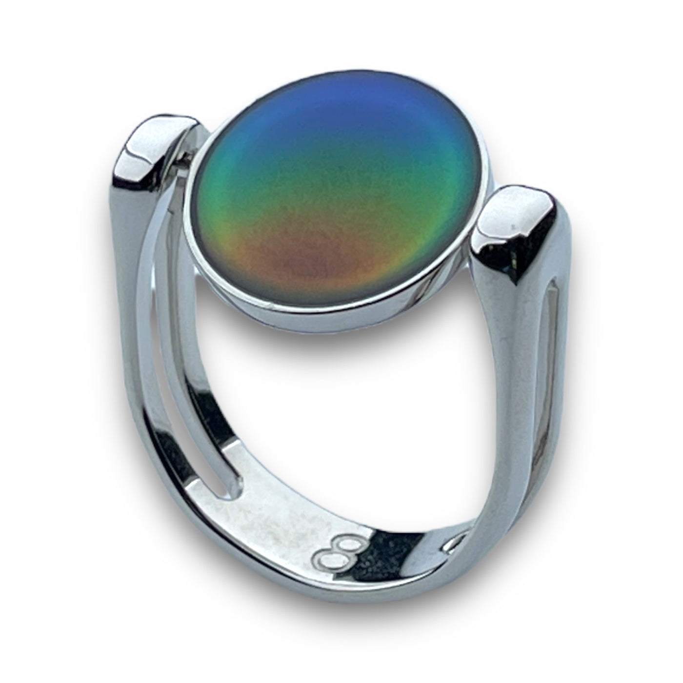 Mood Color-Changing Click n Spin Fidget Ring for Anxiety