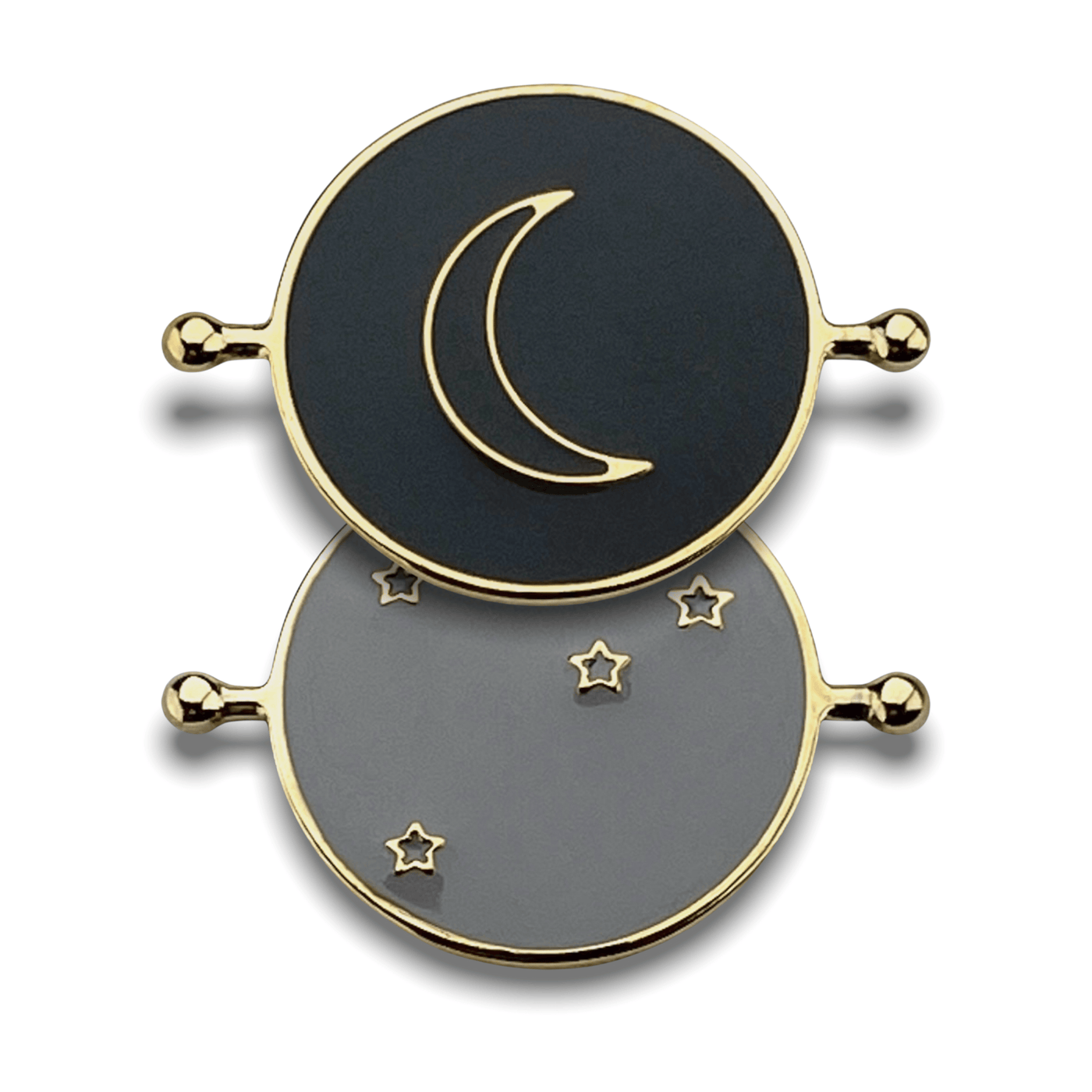 Moon & Stars Symbol Chroma Flip Spinner