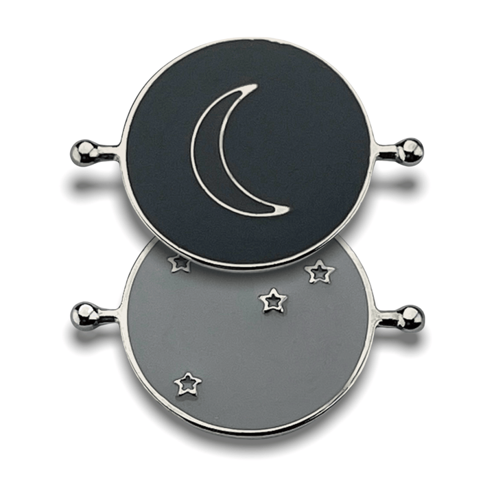 Moon & Stars Symbol Chroma Flip Element (spin to combine)