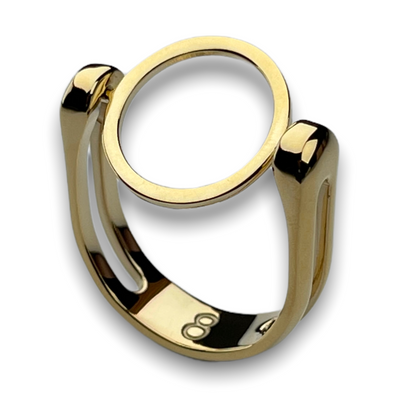 Circle-Shaped Open Fidget Ring