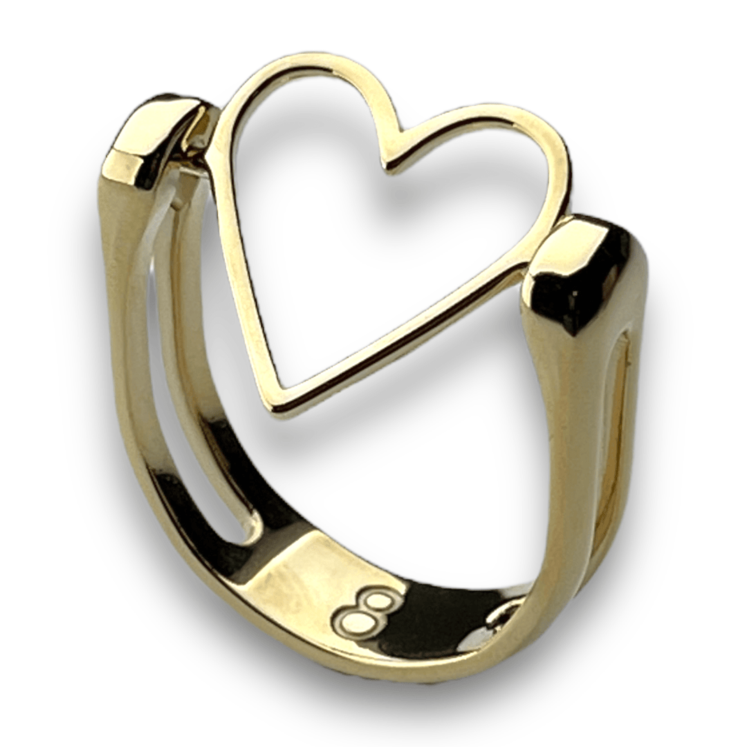 Heart-Shaped Fidget Ring