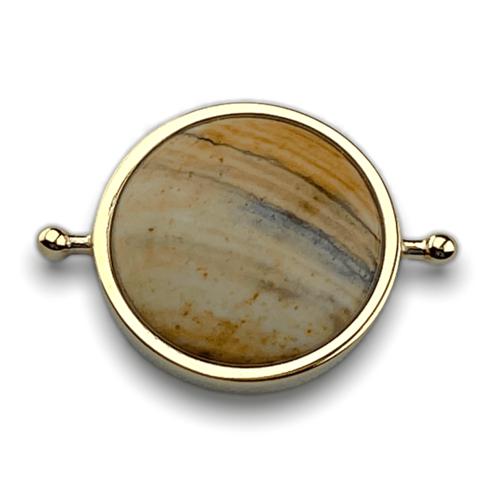 Picture Jasper Round Crystal Element