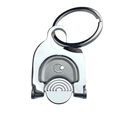 CONQUERing Fidget Keychain - Symbol