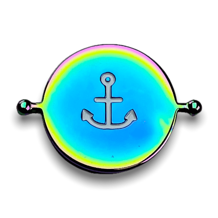 Wave & Anchor Symbol Element