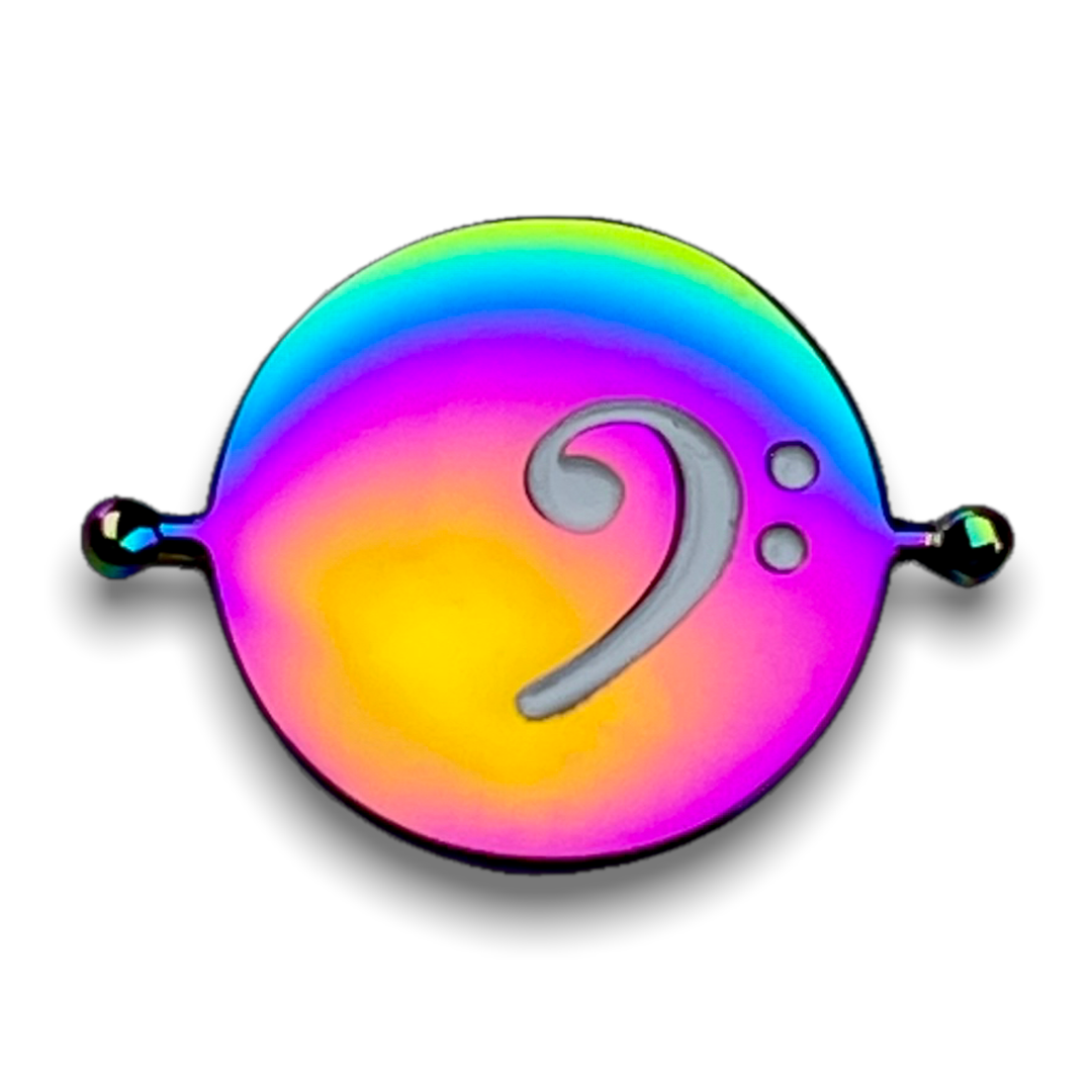 Music Clef Heart Symbol Element (spin to combine)