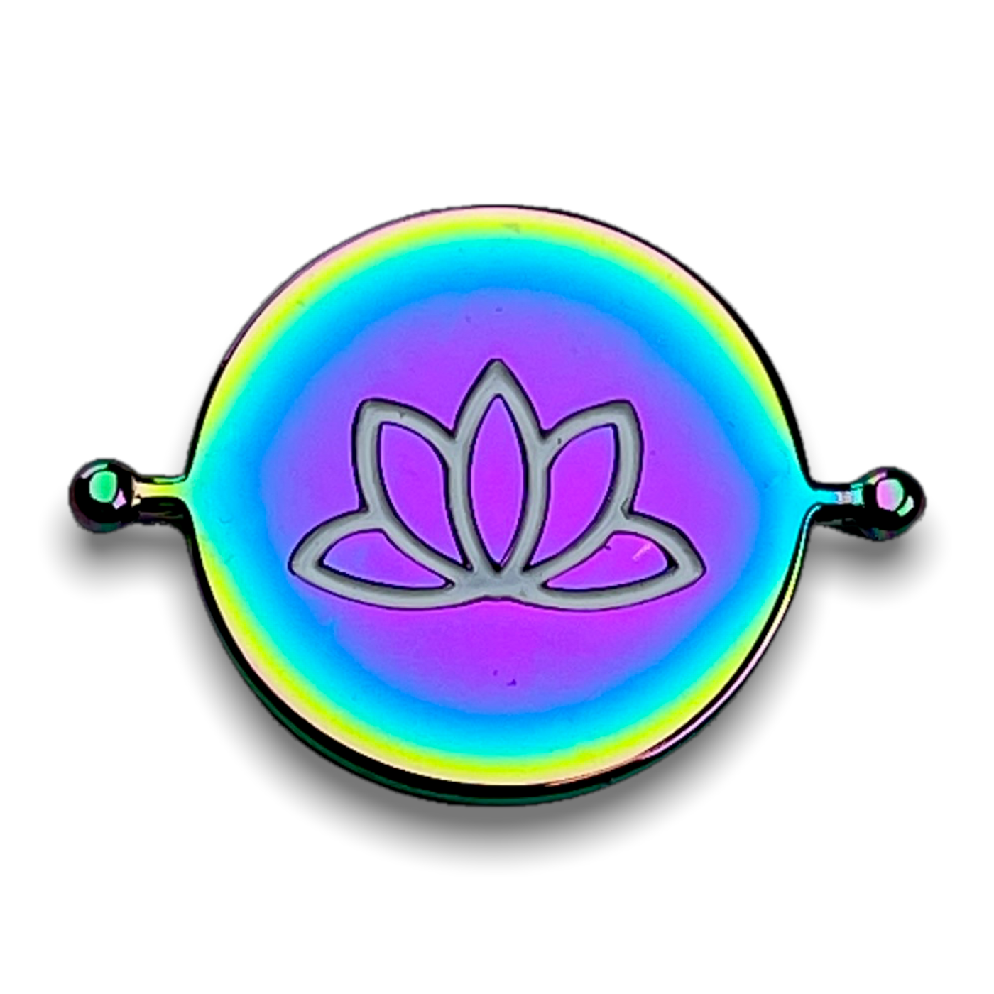 Lotus Flower Symbol Spinner