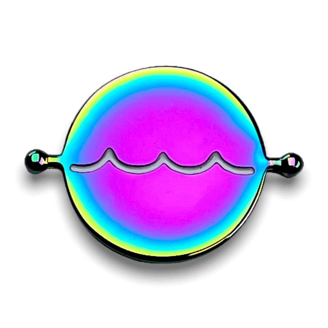 Wave & Anchor Symbol Element