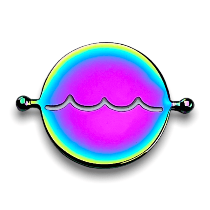 Wave & Anchor Symbol Element