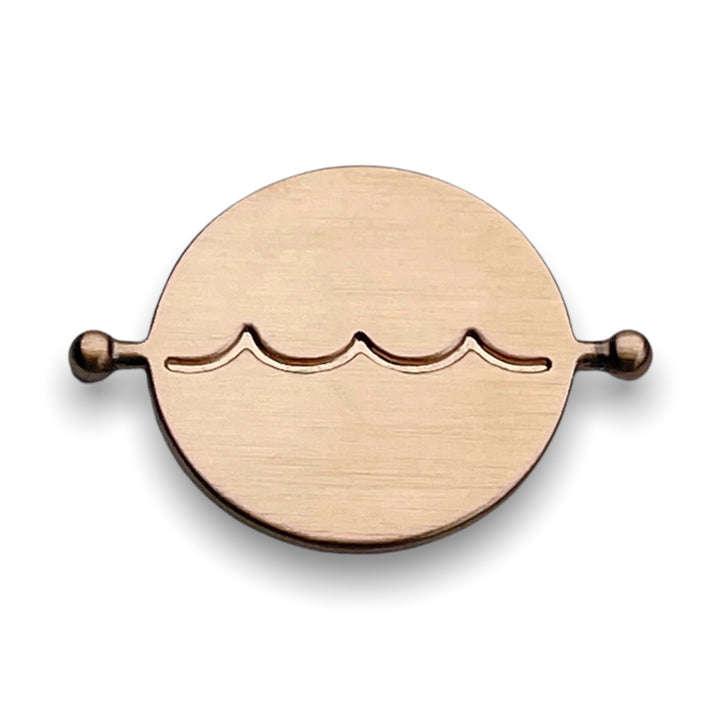 Wave & Anchor Symbol Element