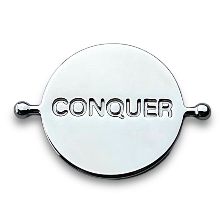 Braille CONQUER Element (feel to reveal)