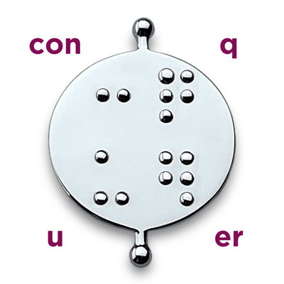 Braille CONQUER Spinner