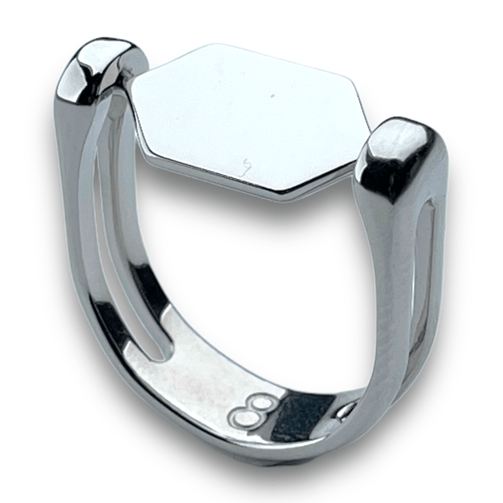 HexBar™-Shaped Fidget Ring