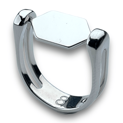 Hexbar-Shaped Fidget Ring
