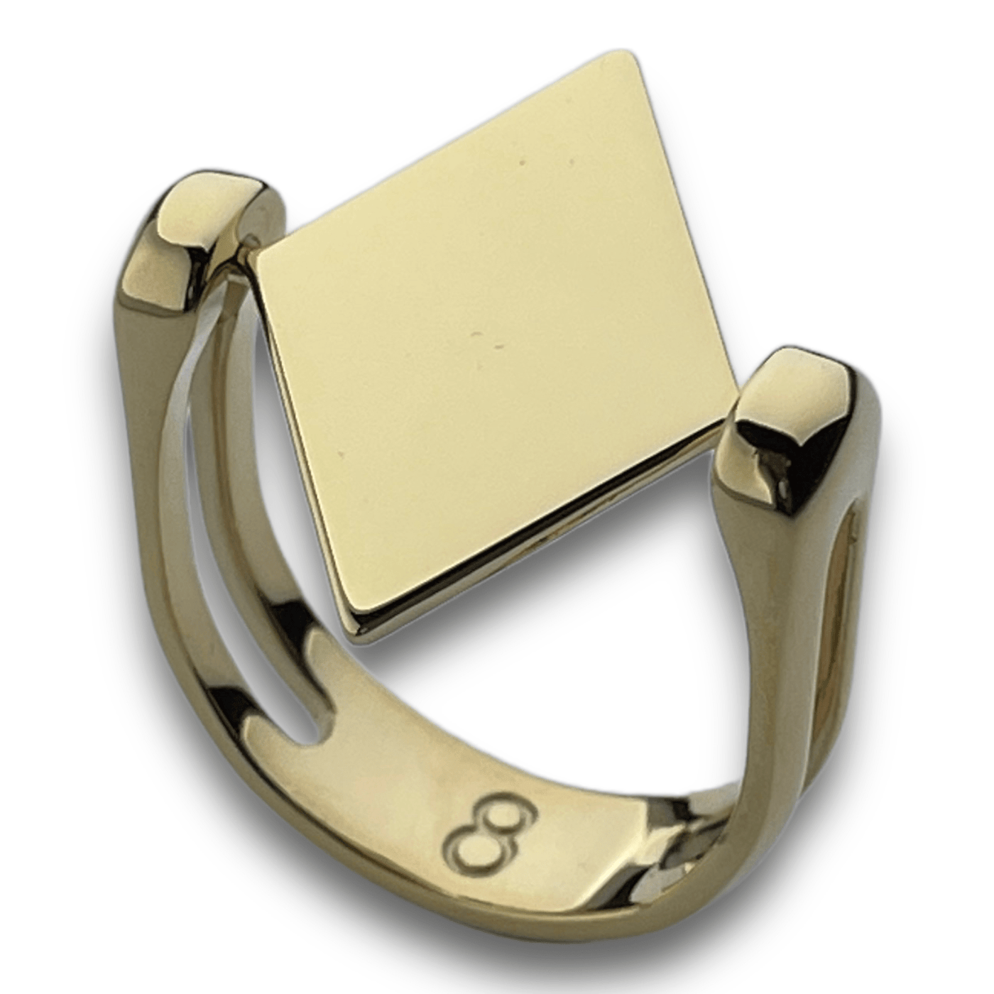 Diamond-Shaped Fidget Ring